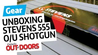 Unboxing Stevens 555 over/under shotgun