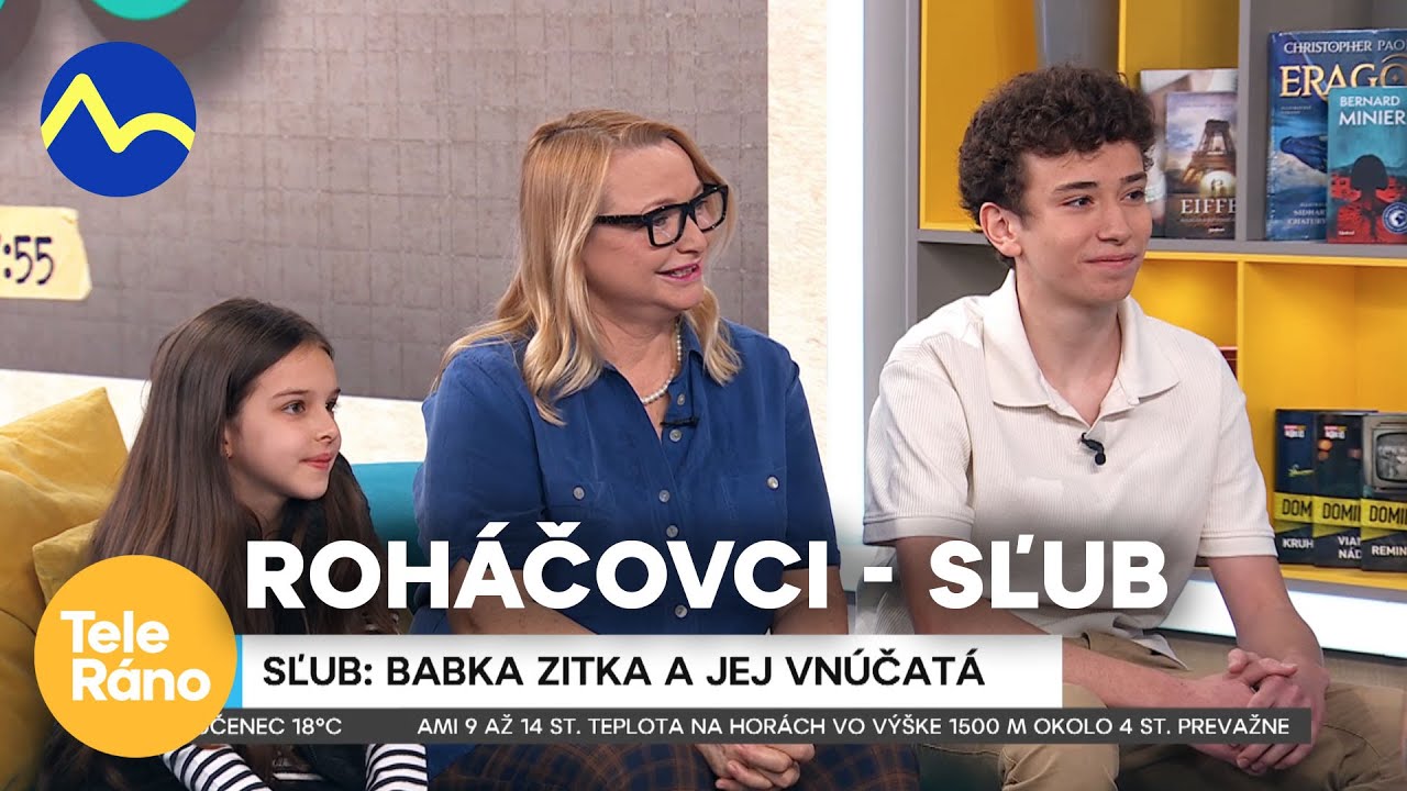Babka Zitka a jej vnúčatá - Roháčovci v seriáli Sľub | Teleráno