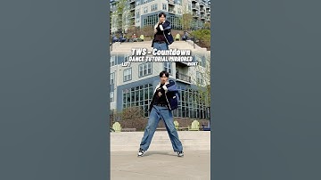 TWS - ‘Countdown (마음 따라 뛰는 건 멋지지 않아?)‘ DANCE TUTORIAL MIRRORED #kpoptutorial