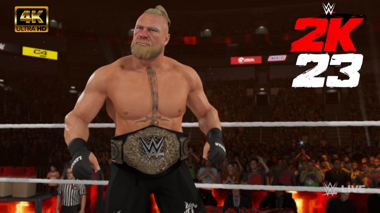 WWE 2K22 Mod Adds Brock Lesnar's SummerSlam Tractor