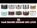 Ten 14x8 Snare Drums Compared - Which is Best For You?