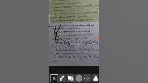 Class 3// Exercise - A ( Uses of Punctuation) 🙏