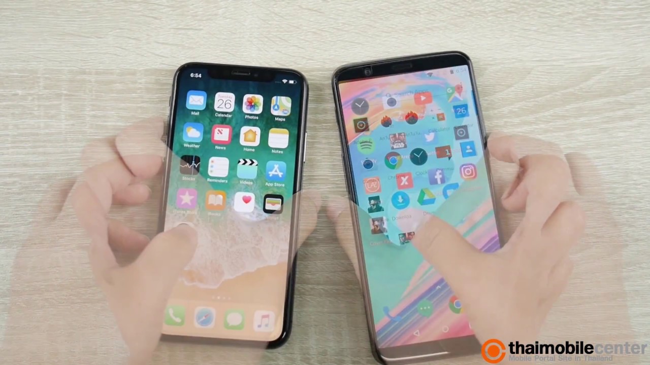 iPhone X vs Oneplus 5T Speed Test