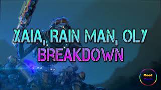 [EDM][NO COPYRIGHT MUSIC] XAIA, RAIN MAN, OLY - BREAKDOWN | MOOD MUSIC