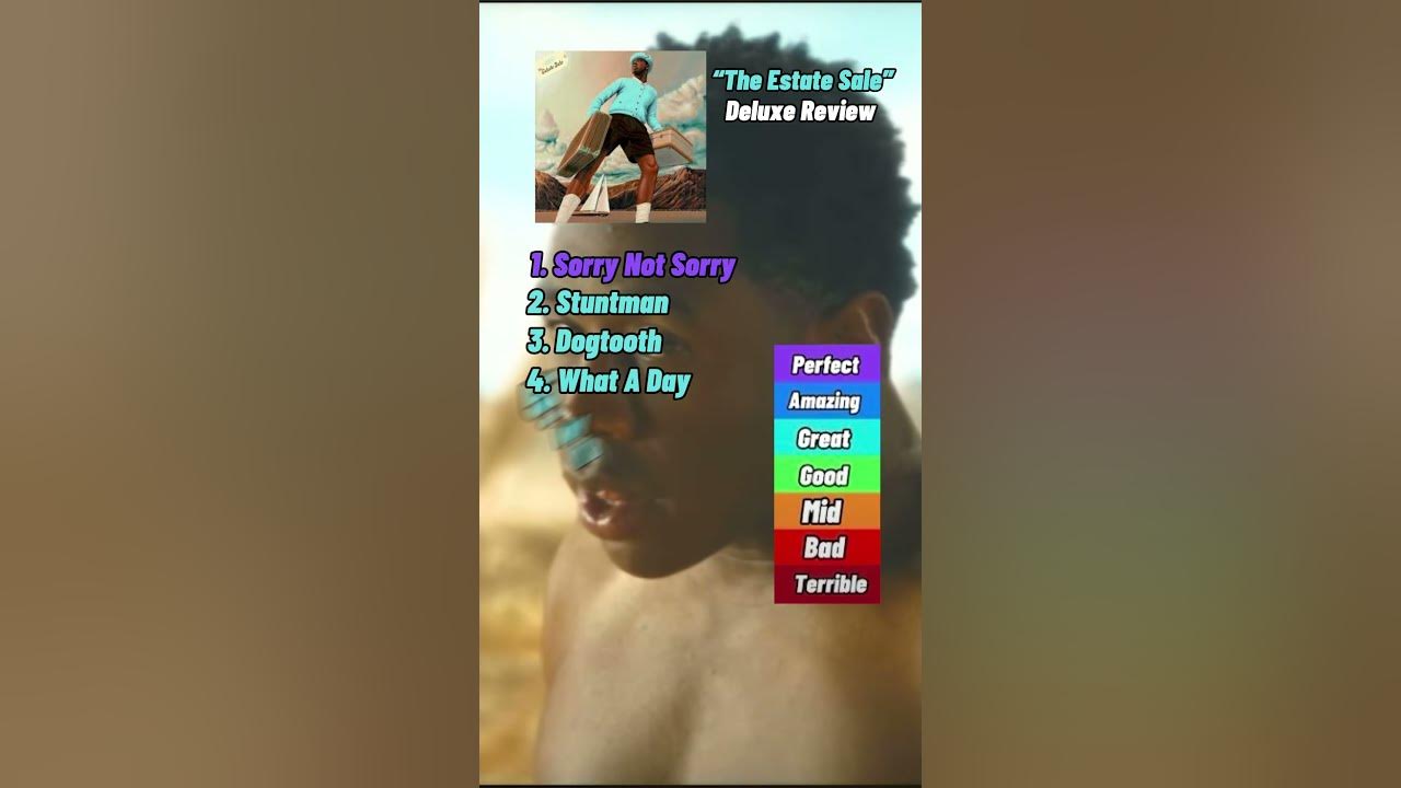Tyler The Creator “The Estate Sale” deluxe album ranking #shorts #music Tyler The Creator “The Estate Sale” deluxe album ranking #shorts #music