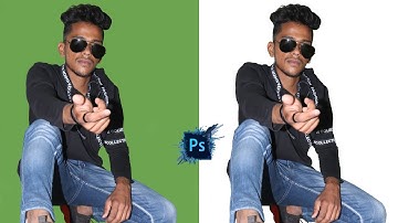 How To Remove Green Screen Just in 1 minute photoshop cc 2015 || GK TECH