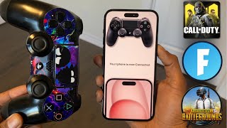 How to connect your PS4 Controller to IPHONE to play ANY Game! screenshot 2
