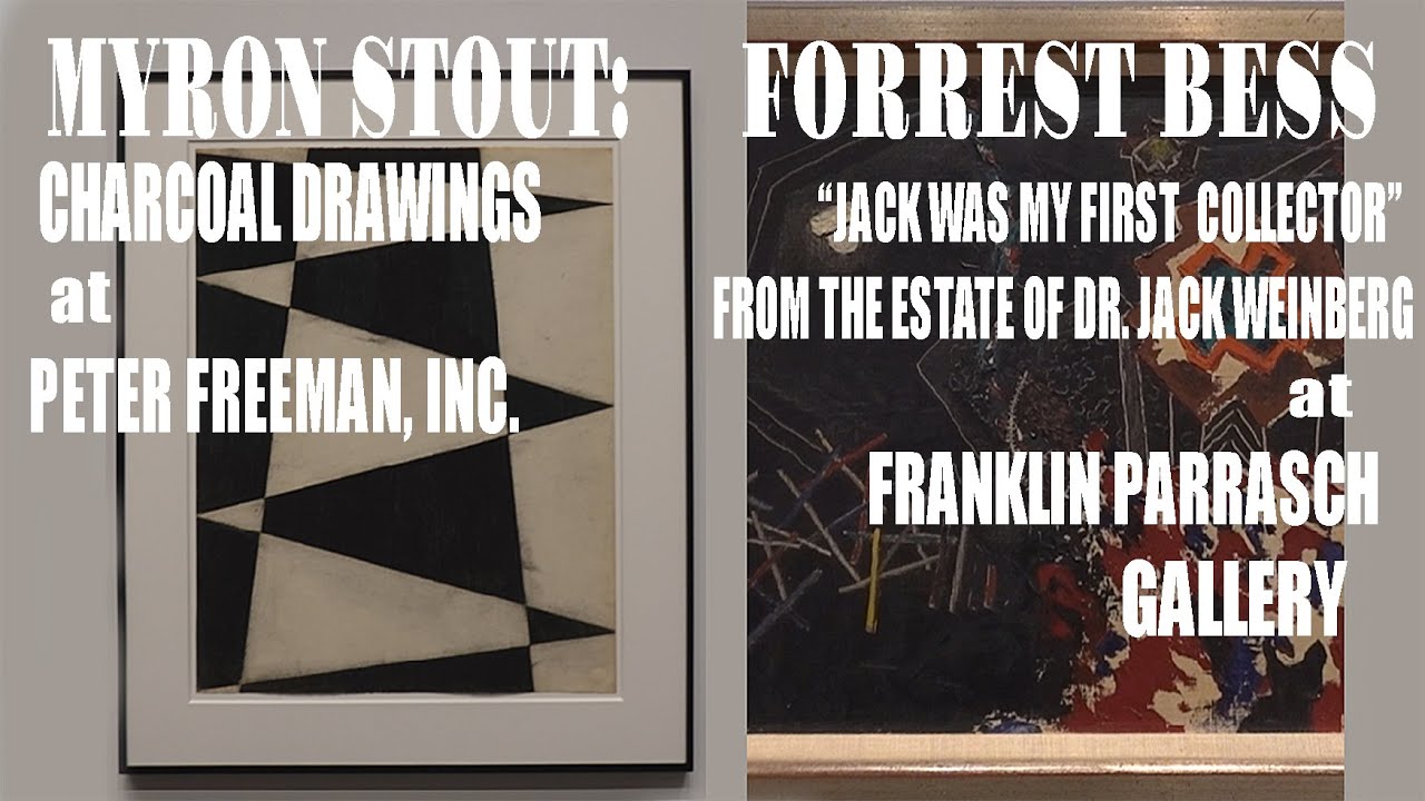 Myron Stout at PETER FREEMAN, INC Forrest Bess at FRANKLIN PARRASCH GALLERY