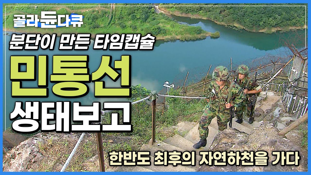 200만 년 희귀 생물의 보고! 최후의 자연하천 북한강 상류를 가다│민통선 생태보고│하나뿐인 지구│#골라듄다큐