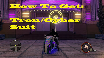 How to get the Tron/Cyber Suit - (Saints Row The Third)