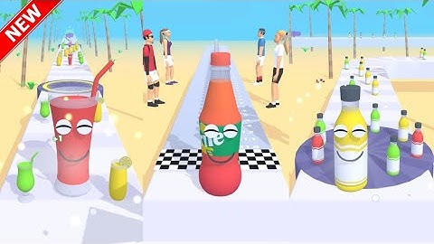 Juice Run 🧃🍹🥤 All Levels New Update GamePlay Walkthrough Android,Ios (Level 156-163)