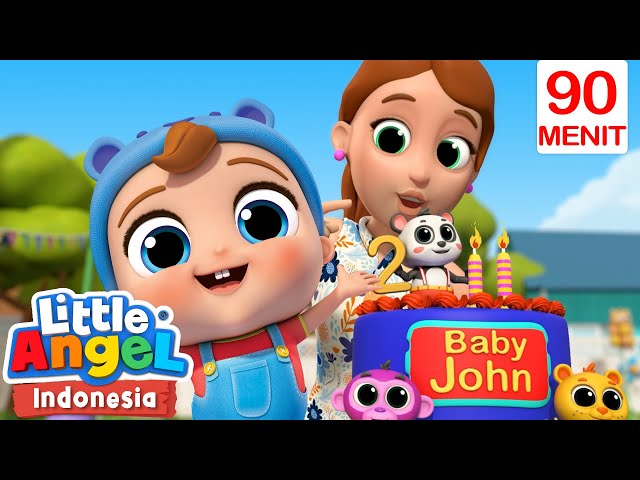 Pesta Ulang Tahun Baby John | Little Angel Bahasa Indonesia | Kartun dan Lagu Anak class=