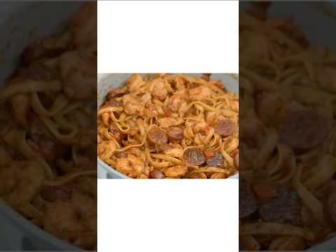 Delicious Jambalaya Pasta.