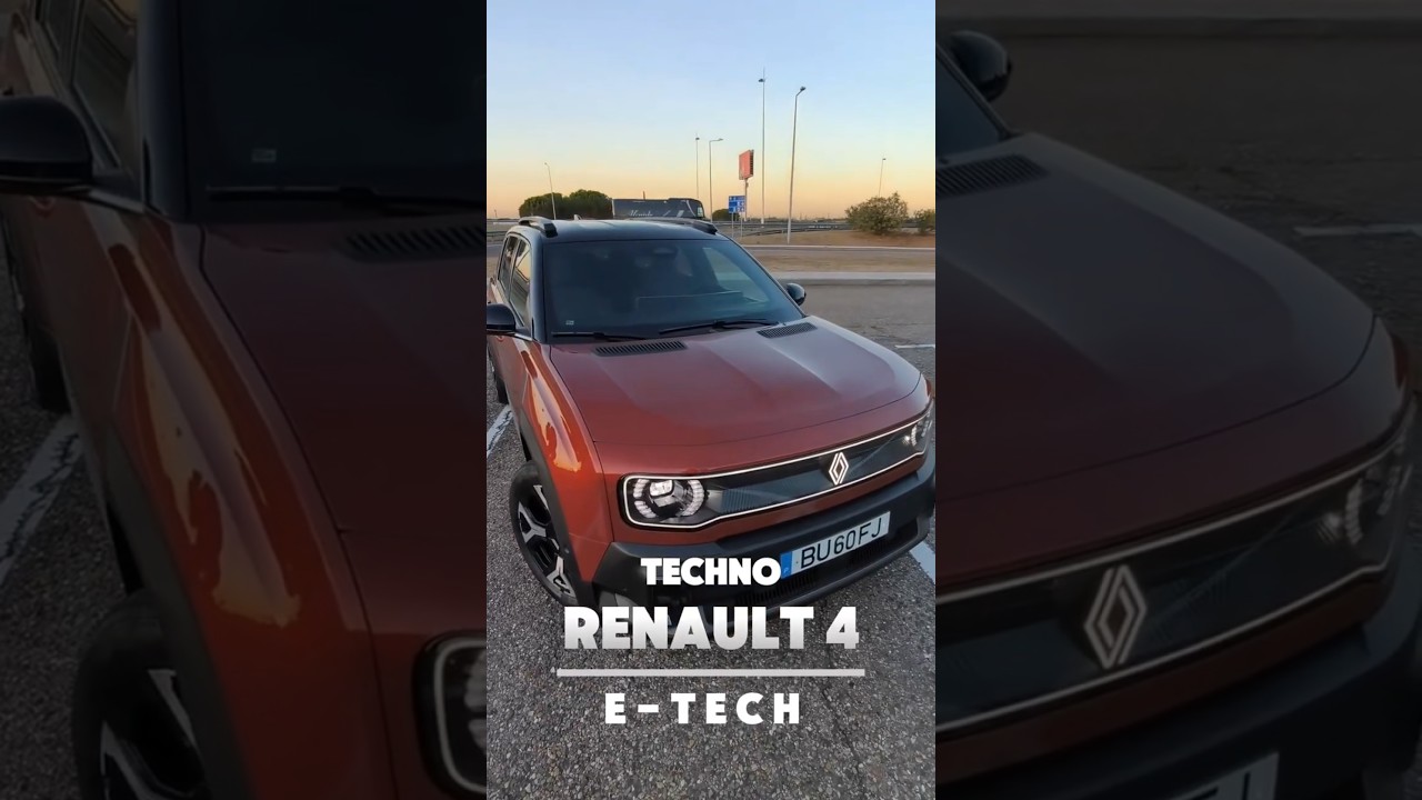 Renault 4 E-Tech Techno: o regresso de um ícone agora elétrico