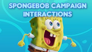 Nickelodeon All-Star Brawl 2 - SpongeBob Campaign Interactions