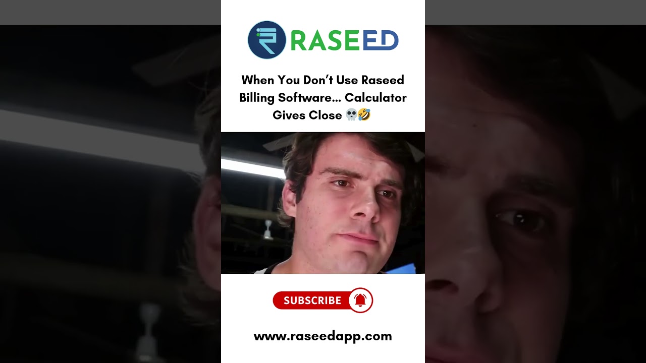 When You Don&rsquo;t Use Raseed Billing Software&hellip; Calculator Gives Close 💀🤣 #memes #funny #joke #retailpos