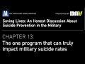 The one program that can truly impact military suicide rates