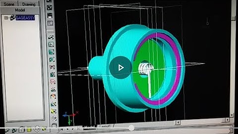 Mechanical Desktop 3D Drafting Design Solid Modeling AutoDesk hydraulic pressure gauge construction