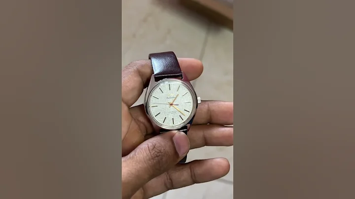 The very rare HMT Bahadur in mint condition #watch