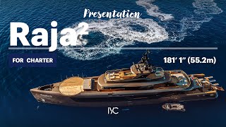 Raja² Reimagine Luxury With The 181 (55.2M) Admiral Breathtaking Yacht I For Charter With Iyc