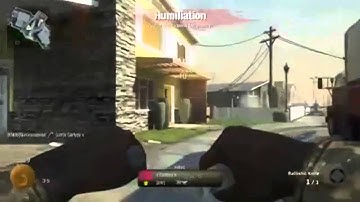 CoD Black Ops II The Best Tomahawk Throw EVER II HD