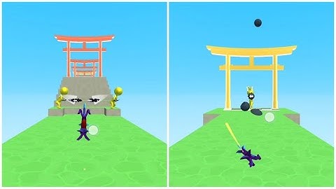 SWORD KING NINJA RUN #11 | FUNNY GAME | RUNNER GAME ON ANDROID/IOS