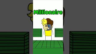 How I Became a MILLIONAIRE #animation #millionaire #comedy