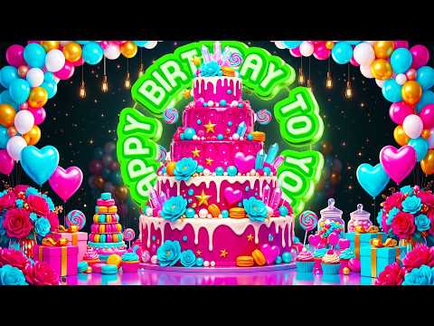 Best Birthday 4K Video 🎉 Let The Birthday Celebration Begin | Happy Birthday Remix