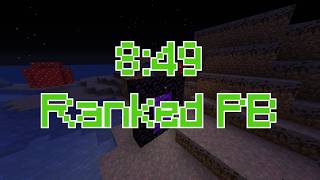MCSR Ranked PB 8:49