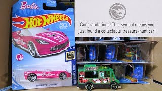 2018 M USA Hot Wheels Case Unboxing Video with New 2018 Hot Wheels Cars and Barbie Car!