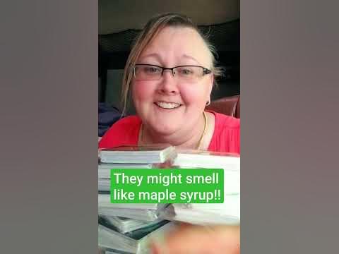 They smell like maple syrup! #stickers #callmevie - YouTube