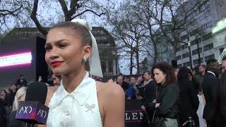 CHALLENGERS Zendaya Interview Red Carpet London about self confidence and what women can learn from