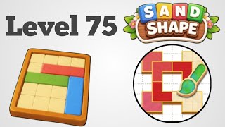 Sand Shape Level 75 Solution Walkthrough 