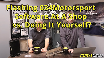 Flashing 034Motorsport Software At A Shop vs. Doing It Yourself? | 034Motorsport FAQ