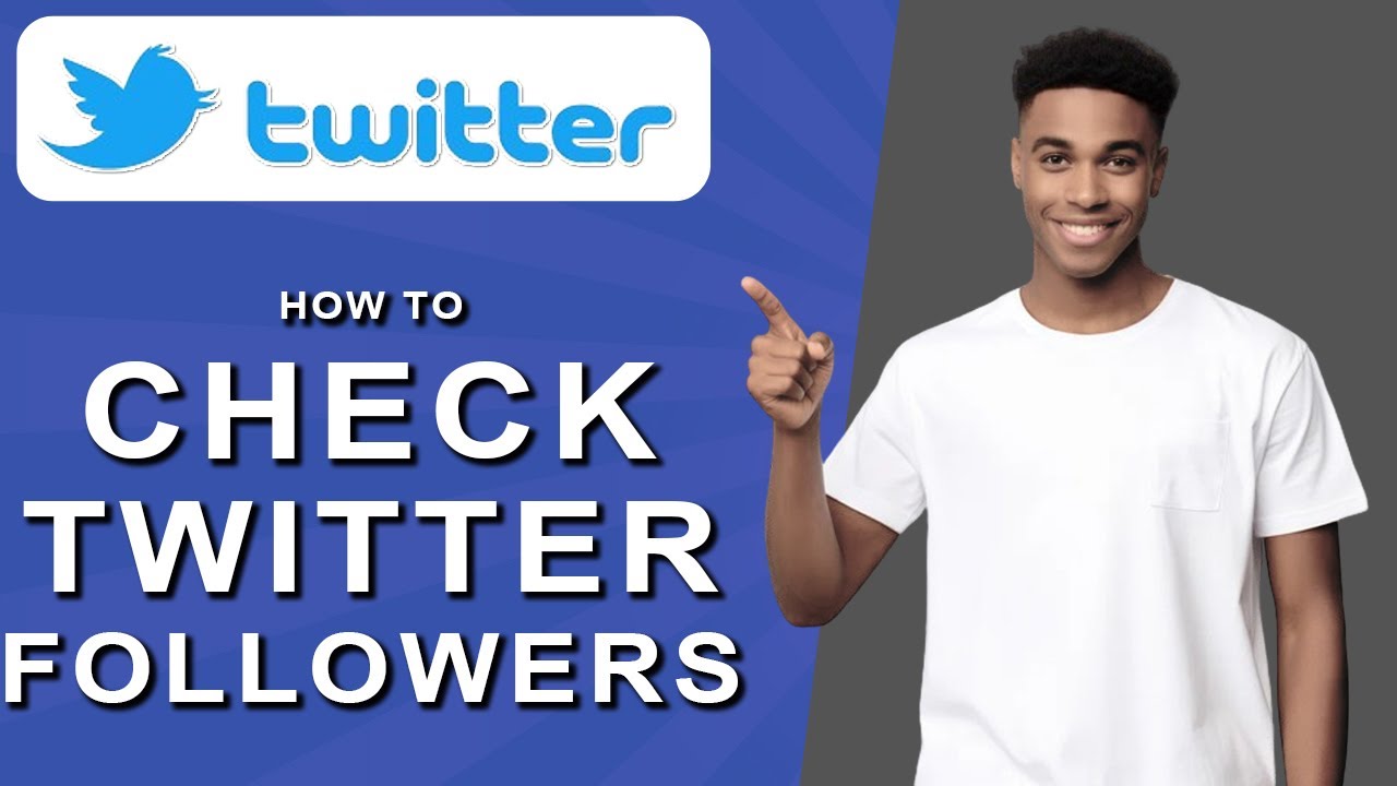 How to check twitter followers (2024)