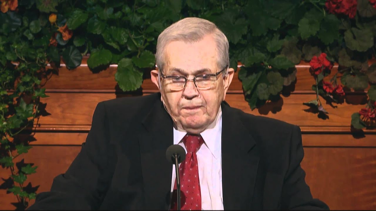 Presidente Boyd K. Packer - Limpar o Vaso Interior