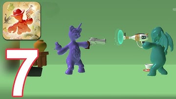 Gumslinger - Gameplay Walkthrough Part 7  - Levels 3 - Unicat (iOS,Android)