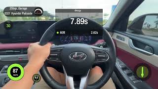 Hyundai Palisade 2.2L Diesel Dragy Acceleration Indonesia