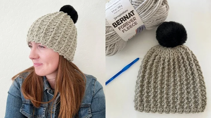 Learn to Crochet a Stylish Mesh Stitch Hat