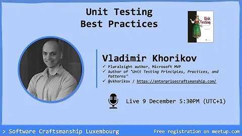 Unit Testing Best Practices with Vladimir Khorikov