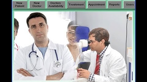 Hospital Management Visual Basic 6.0 Project