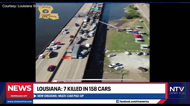 7 people killed after more than 150 vehicles crashed along Louisiana’s I-55 amid dense fog