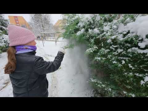 První sníh Orlová