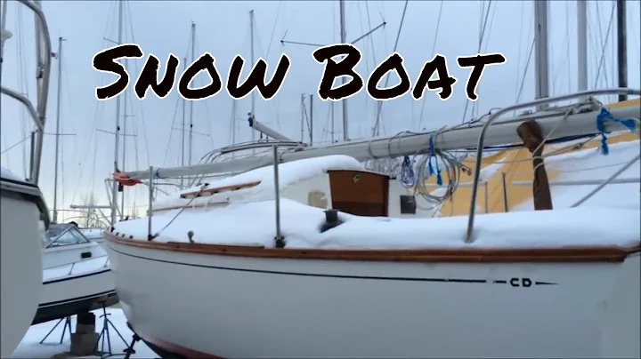 98: Snow Boat...Dorothea In The Snow!