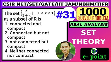 Question 31 | Set theory | 1000 solved problem in Real analysis | CSIR NET | GATE | IIT JAM | NBHM