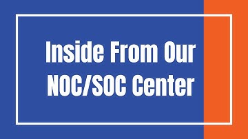 Inside from NOC and SOC Center | IT Managed Services |  Progressive Infotech