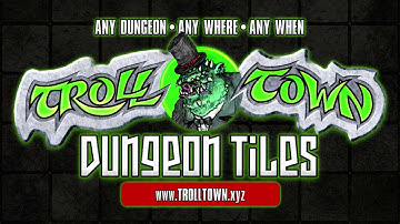 Dungeon Tiles for RPGs - Modular Printable - FREE Map & Game Tiles