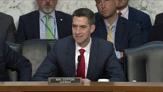 March 18, 2026: Cotton Q&A during Senate Intelligence Committee Hearing