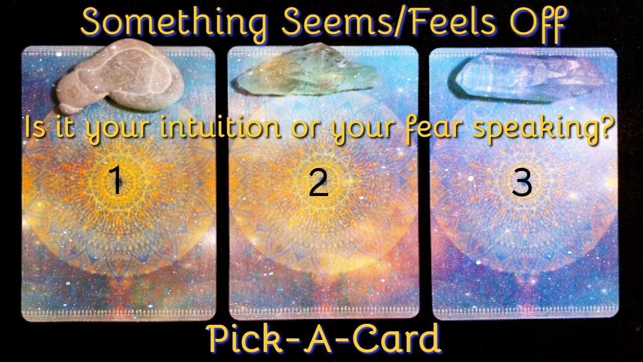 🔮Is It Intuition or Is It Fear? | Pick-A-Card