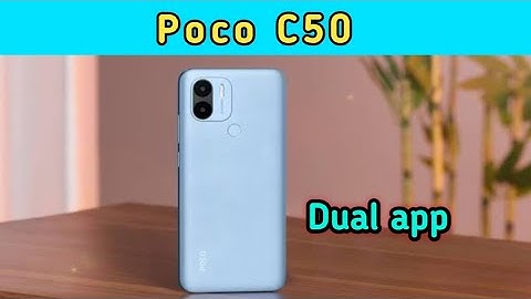 how to create dual app in Poco C50, how to create clone app in Poco C50, how to clone app in Poco